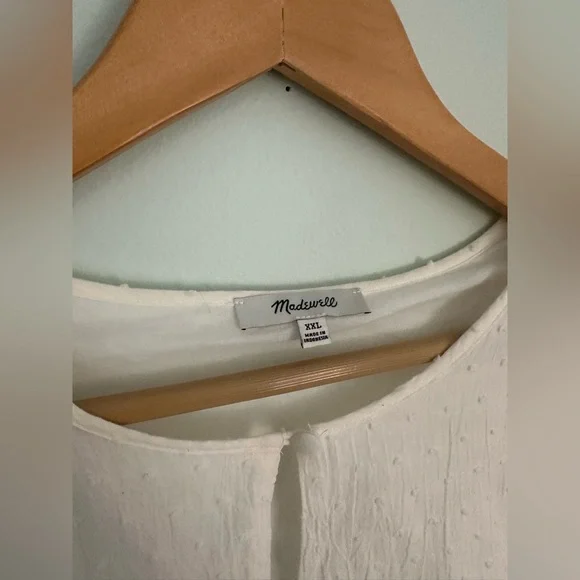 Madewell Swiss Dot Midi Dress - Picture 3 of 4